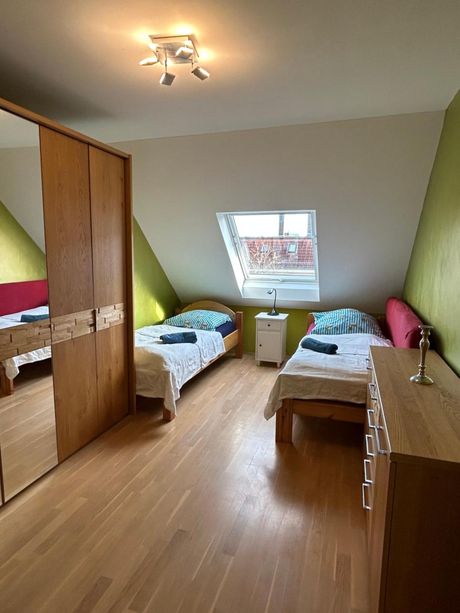 Апартаменти Loft Mit 2 Terrassen - Ruhig&Sonnig Лейпциг Екстер'єр фото